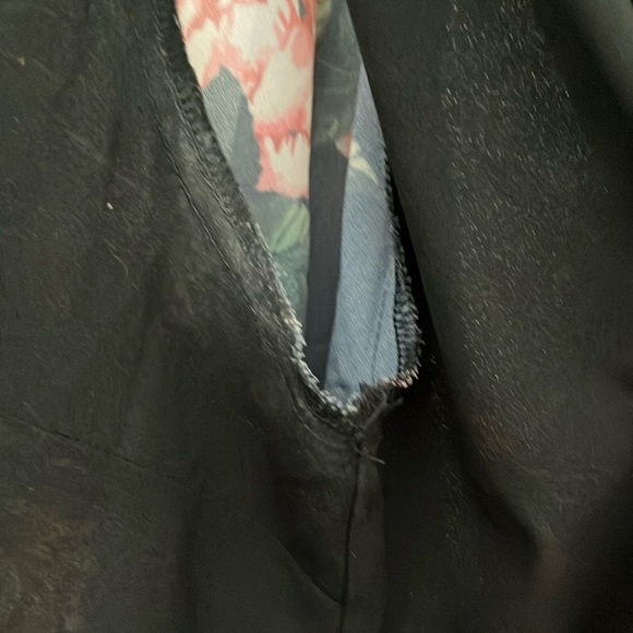 Pink Martini medium women’s Black Floral Midi Dress - Picture 7 of 16